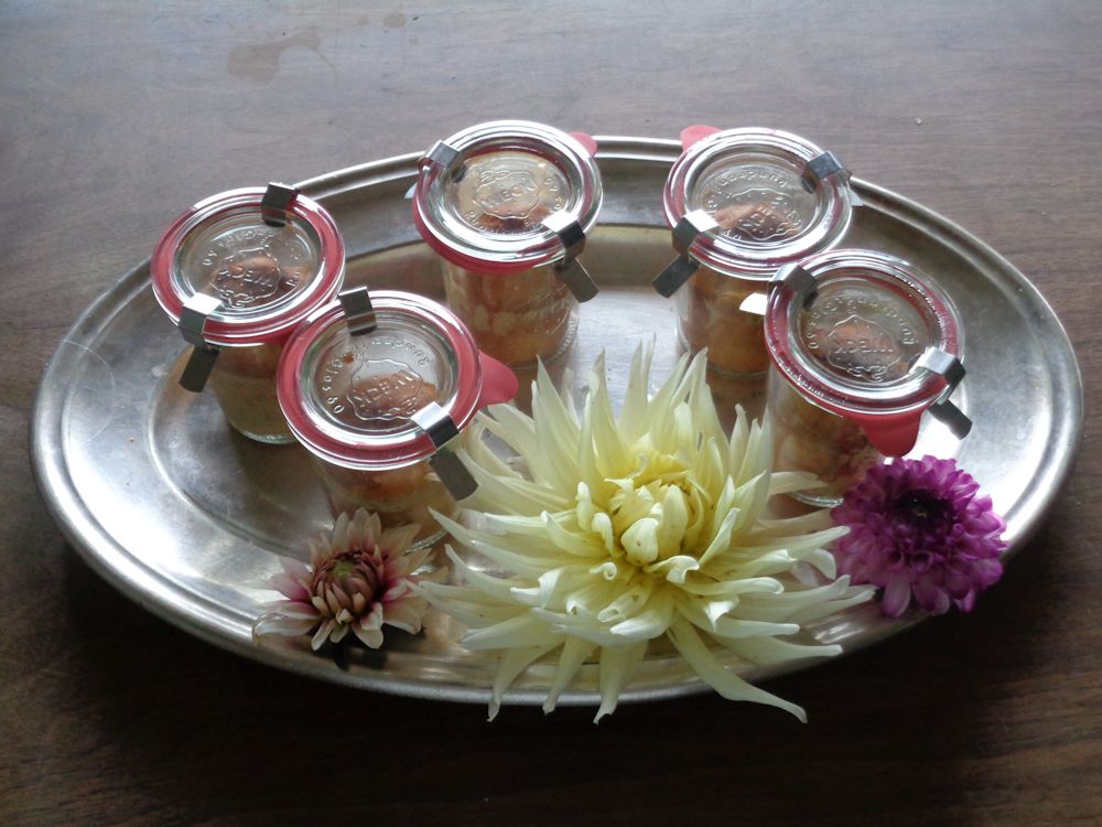 Dahlienkuchen im Glas 42